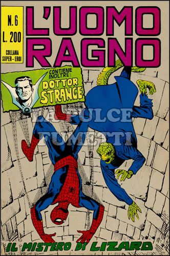 UOMO RAGNO #     6: IL MISTERO DI LIZARD DI BUSTA